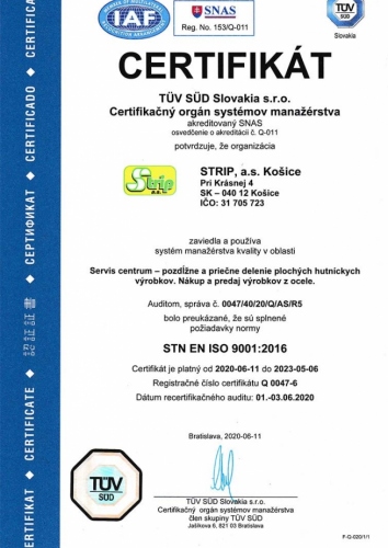 Certifikáty