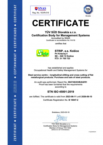 Certificates