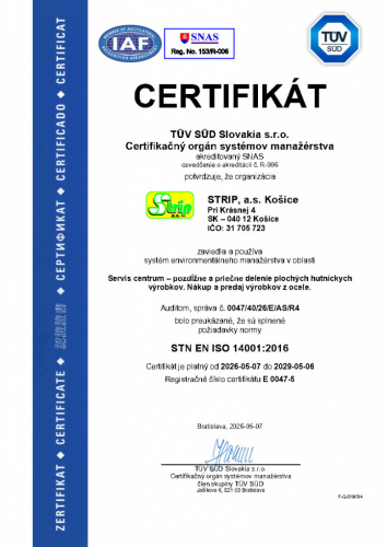 Certifikáty