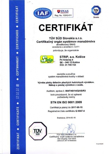 Certificates